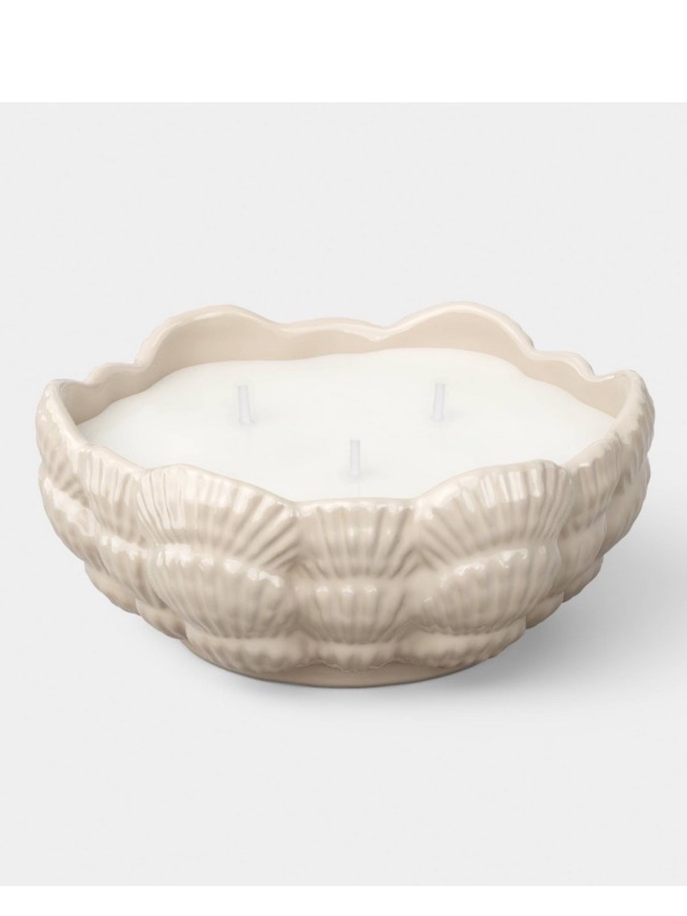 3 Wick Ceramic Citronella Outdoor Candle 30oz-Threshold™ designed w Studio McGee